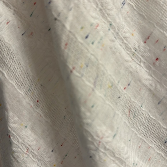 NWT BETSEY JOHNSON Midi Dress Tiered Ruffle Puffed Short Sleeve Cottagecore XL - Picture 3 of 6